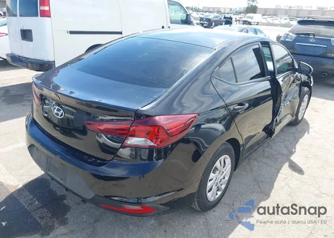 2019 Hyundai Elantra Se из США, поврежденный, VIN KMHD74LFXKU782593